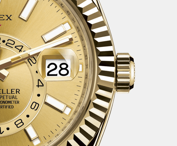 Rolex Sky-Dweller 42mm, 18k Yellow Gold, Ref# 326938-0003 - Image 4