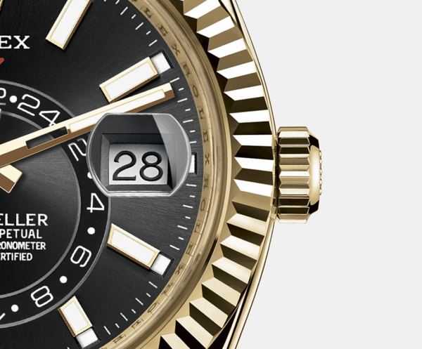 Rolex Sky-Dweller 42mm, 18k Yellow Gold, Ref# 326938-0004 - Image 4