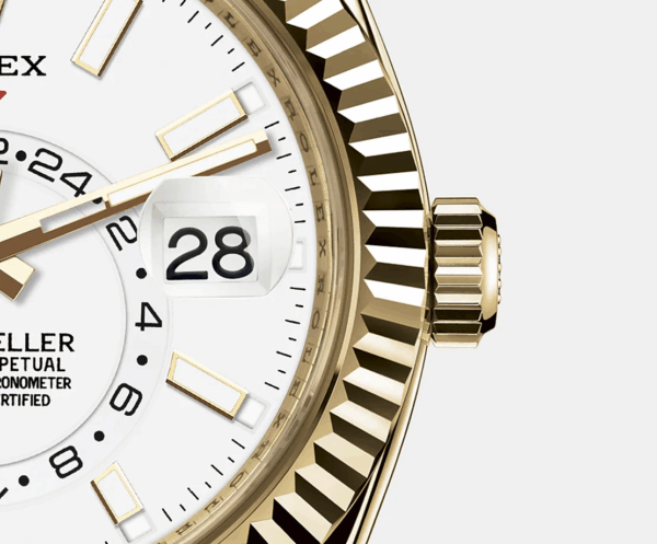 Rolex Sky-Dweller 42mm, 18k Yellow Gold, Ref# 326938-0005 - Image 4