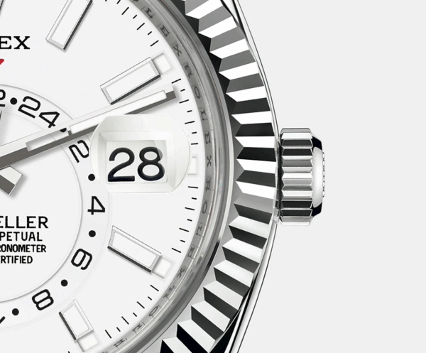 Rolex Sky-Dweller 42mm, Oystersteel and 18k White Gold, Ref# 326934-0001 - Image 4