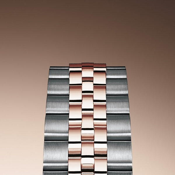 Rolex Lady-Datejust 28, Oystersteel and 18k Everose Gold, Ref# 279381RBR-0009 - Image 4