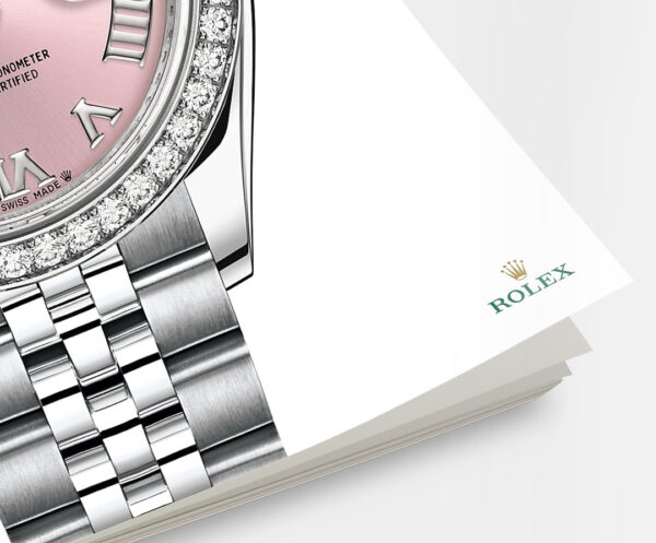 Rolex Lady-Datejust 28, Oystersteel and 18k White Gold, Ref# 279384RBR-0005 - Image 4