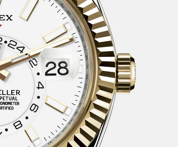 Rolex Sky-Dweller 42mm, Oystersteel and 18k Yellow Gold, Ref# 326933-0009 - Image 3