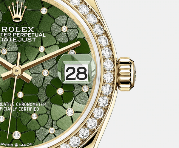 Rolex Datejust 31mm, 18k Yellow Gold and Diamonds, Ref# 278288rbr-0038 - Image 6