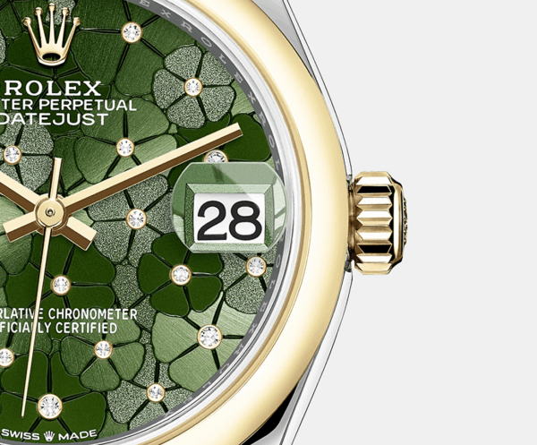 Rolex Datejust 31mm, Oystersteel and 18k Yellow Gold and Diamonds, Ref# 278243-0032 - Image 3