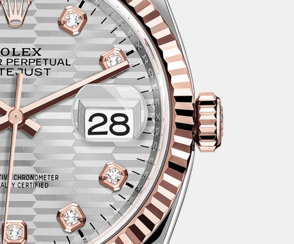 Rolex Datejust 36mm, Oystersteel and 18k Everose Gold, Ref# 126231-0039 - Image 4