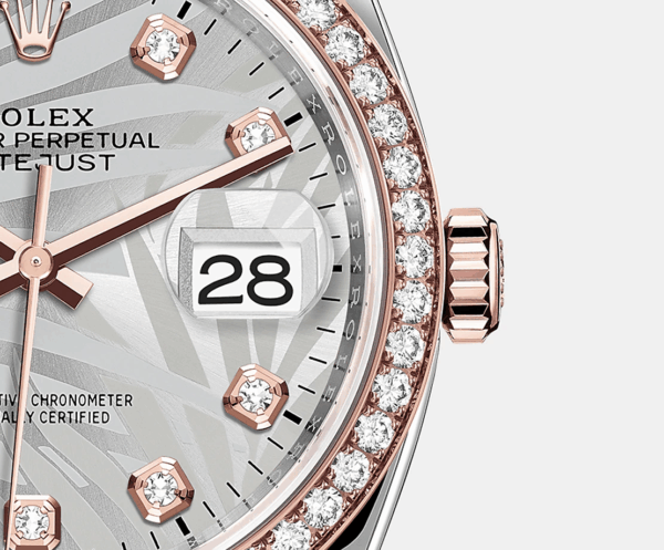 Rolex Datejust 36mm, Oystersteel and 18k Everose Gold, Ref# 126281rbr-0026 - Image 4