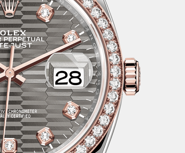 Rolex Datejust 36mm, Oystersteel and 18k Everose Gold, Ref# 126281rbr-0029 - Image 4