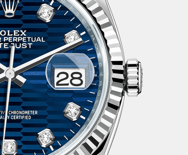 Rolex Datejust 36mm, Oystersteel and 18k White Gold, Ref# 126234-0057 - Image 3