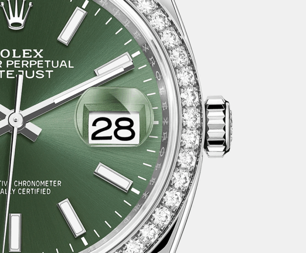 Rolex Datejust 36mm, Oystersteel and 18k White Gold, Ref# 126284rbr-0043 - Image 4