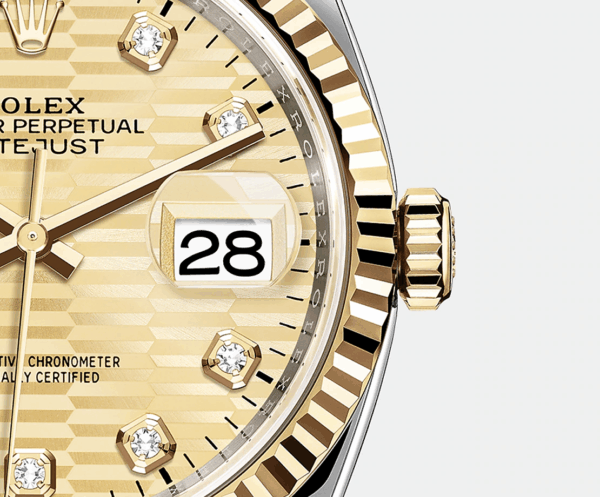 Rolex Datejust 36mm, Oystersteel and 18k Yellow Gold, Ref# 126233-0046 - Image 4