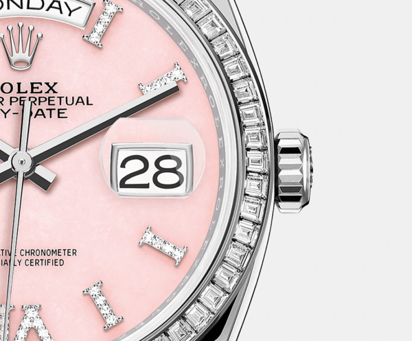 Rolex Day-Date, 36mm, Platinum and Diamonds, Ref# 128396tbr-0009 - Image 5