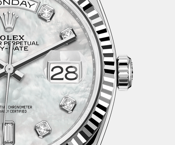Rolex Day-Date, 36mm, Platinum, Ref# 128236-0002 - Image 5
