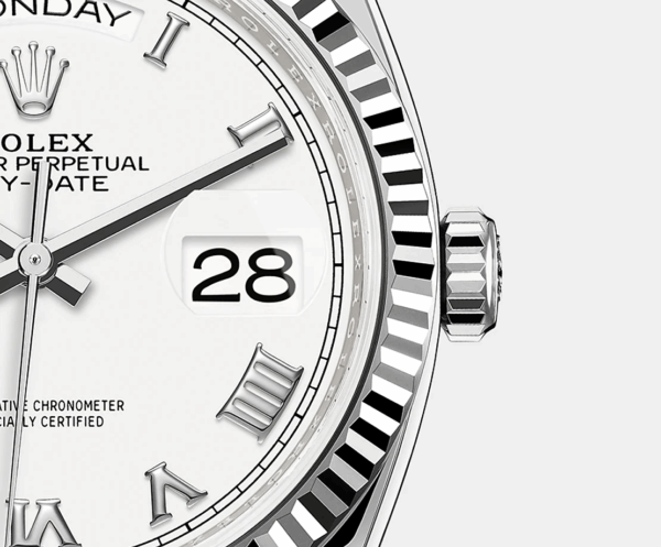 Rolex Day-Date, 36mm, Platinum, Ref# 128236-0007 - Image 4