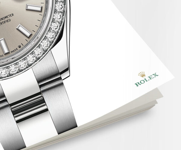 Rolex Lady-Datejust 28, Oystersteel and 18k White Gold, Ref# 279384RBR-0008 - Image 6