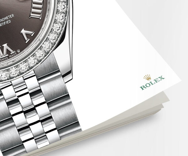Rolex Lady-Datejust 28, Oystersteel and 18k White Gold, Ref# 279384RBR-0015 - Image 5