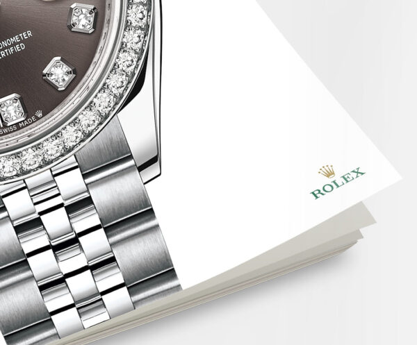 Rolex Lady-Datejust 28, Oystersteel and 18k White Gold, Ref# 279384RBR-0017 - Image 5