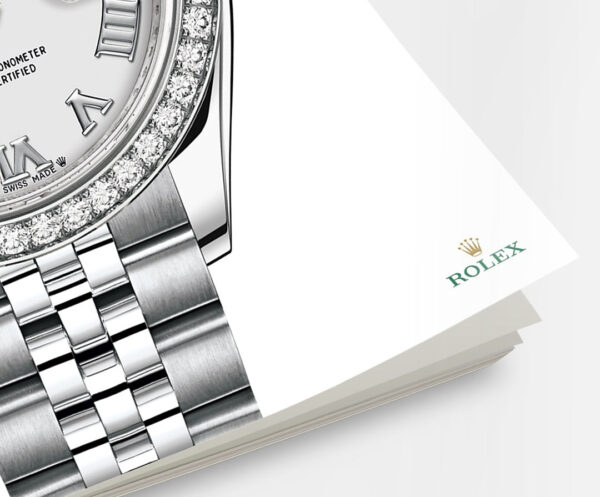 Rolex Lady-Datejust 28, Oystersteel and 18k White Gold, Ref# 279384RBR-0019 - Image 5