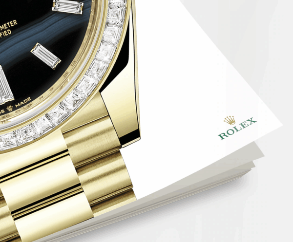 Rolex Day-Date, 40mm, 18k Yellow Gold and Diamonds, Ref# 228398tbr-0038 - Image 5
