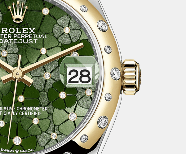 Rolex Datejust 31mm, Oystersteel and 18k Yellow Gold with Diamonds, Ref# 278343rbr-0031 - Image 5