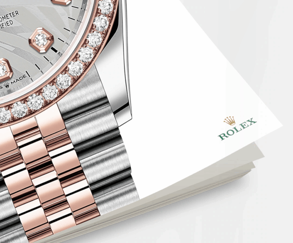 Rolex Datejust 36mm, Oystersteel and 18k Everose Gold, Ref# 126281rbr-0025 - Image 5