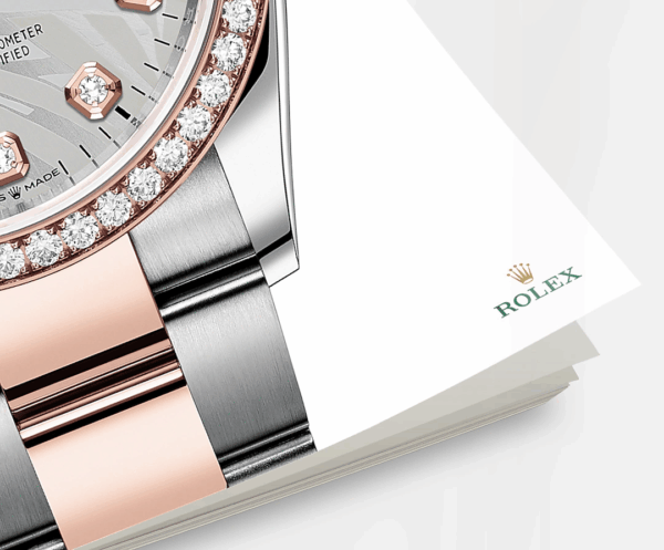 Rolex Datejust 36mm, Oystersteel and 18k Everose Gold, Ref# 126281rbr-0026 - Image 5