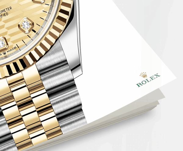 Rolex Datejust 36mm, Oystersteel and 18k Yellow Gold, Ref# 126233-0045 - Image 5