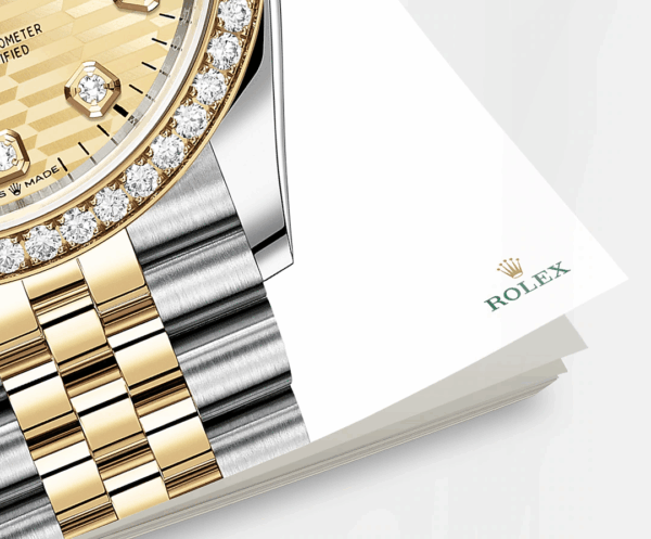 Rolex Datejust 36mm, Oystersteel and 18k Yellow Gold, Ref# 126283rbr-0031 - Image 5
