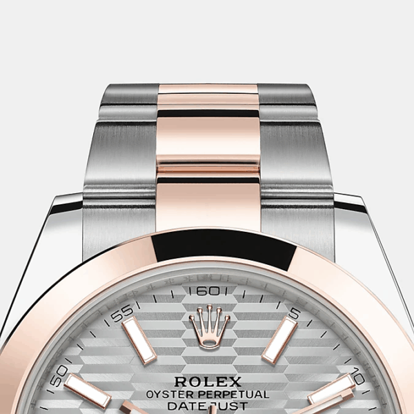 Rolex Datejust 41mm, Oystersteel and 18k Everose Gold, Ref# 126301-0017 - Image 5