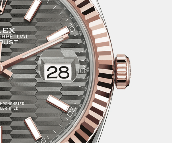 Rolex Datejust 41mm, Oystersteel and 18k Everose Gold, Ref# 126331-0020 - Image 5