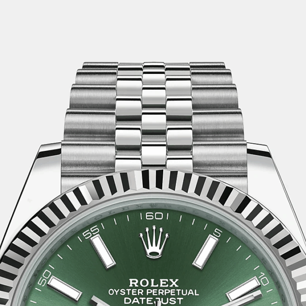 Rolex Datejust 41mm, Oystersteel and 18k White Gold, Ref# 126334-0028 - Image 6