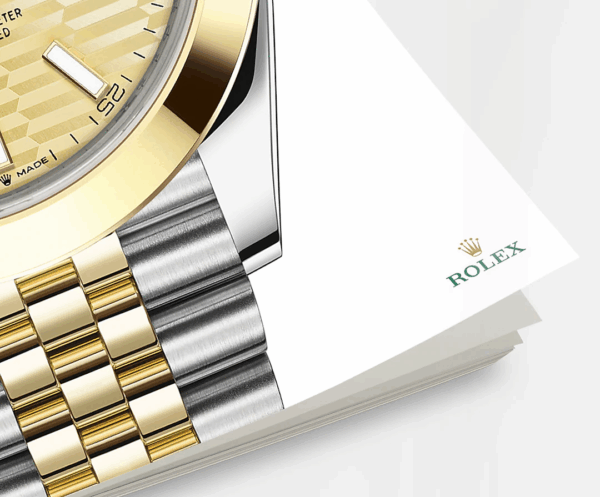 Rolex Datejust 41mm, Oystersteel and 18k Yellow Gold, Ref# 126303-0022 - Image 4