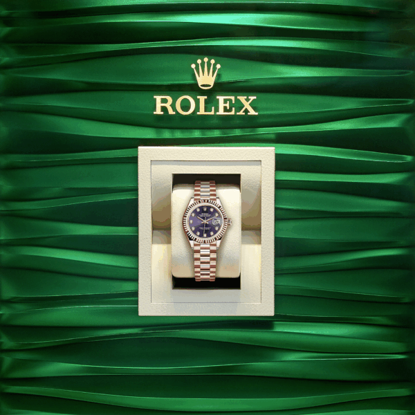 Rolex Lady-Datejust 28, 18k Everose Gold, Ref# 279175-0020 - Image 5