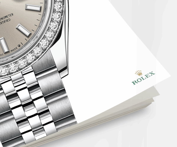 Rolex Lady-Datejust 28, Oystersteel and 18k White Gold, Ref# 279384RBR-0007 - Image 5
