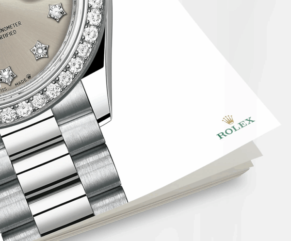 Rolex Lady-Datejust 28mm, 18k White Gold, Ref# 279139rbr-0003 - Image 5