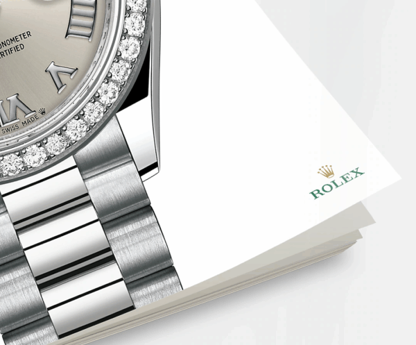 Rolex Lady-Datejust 28mm, 18k White Gold, Ref# 279139rbr-0007 - Image 5
