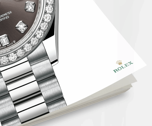 Rolex Lady-Datejust 28mm, 18k White Gold, Ref# 279139rbr-0011 - Image 5