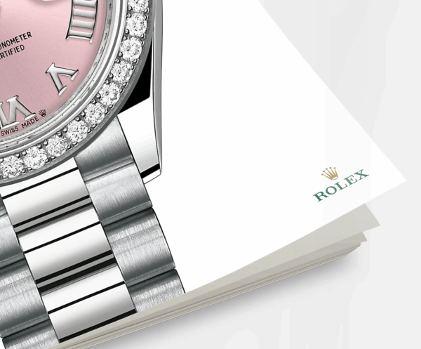 Rolex Lady-Datejust 28mm, 18k White Gold, Ref# 279139rbr-0012 - Image 4