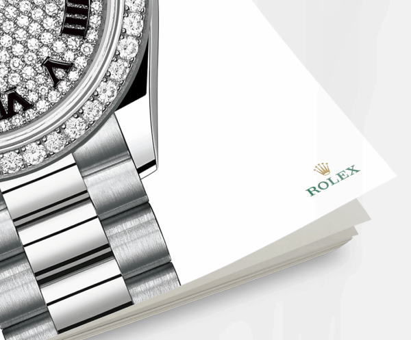 Rolex Lady-Datejust 28mm, 18k White Gold, Ref# 279139rbr-0014 - Image 6