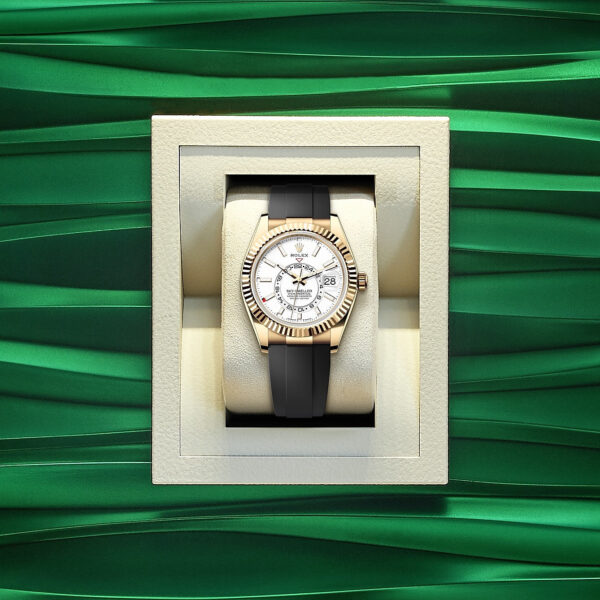 Rolex Sky-Dweller, 42mm, 18k Yellow Gold, Ref# 336238-0003 - Image 5