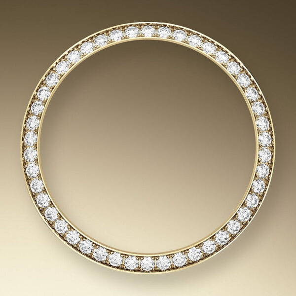 Rolex Datejust 31mm, 18k Yellow Gold and Diamonds, Ref# 278288rbr-0038 - Image 4