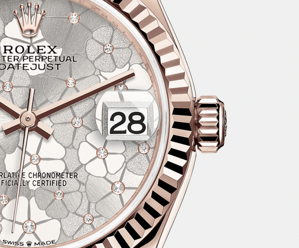 Rolex Datejust 31mm, 18k Everose Gold and Diamonds, Ref# 278275-0045 - Image 5