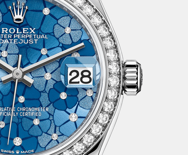 Rolex Datejust 31mm, 18k White Gold and Diamonds, Ref# 278289rbr-0025 - Image 5