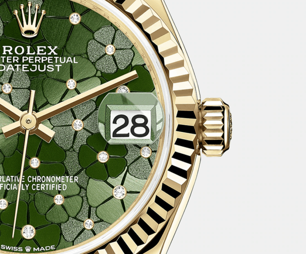 Rolex Datejust 31mm, 18k Yellow Gold and Diamonds, Ref# 278278-0046 - Image 6