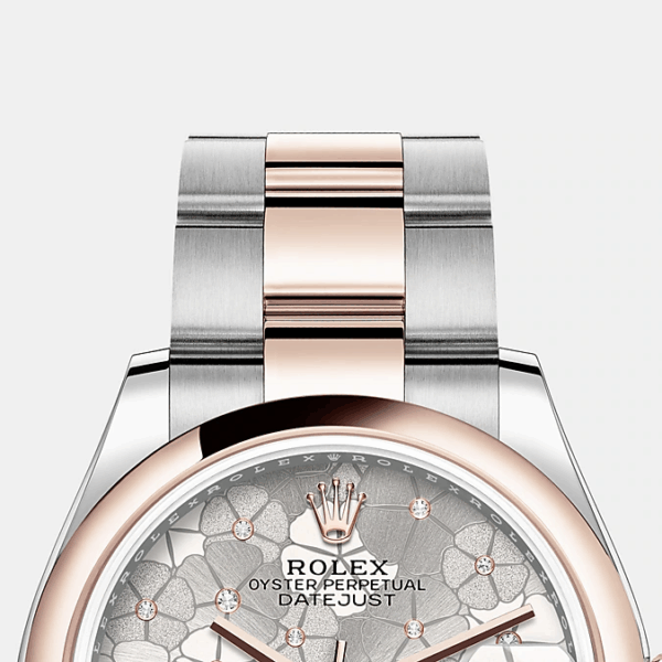 Rolex Datejust 31mm, Oystersteel and 18k Everose Gold and Diamonds, Ref# 278241-0031 - Image 5