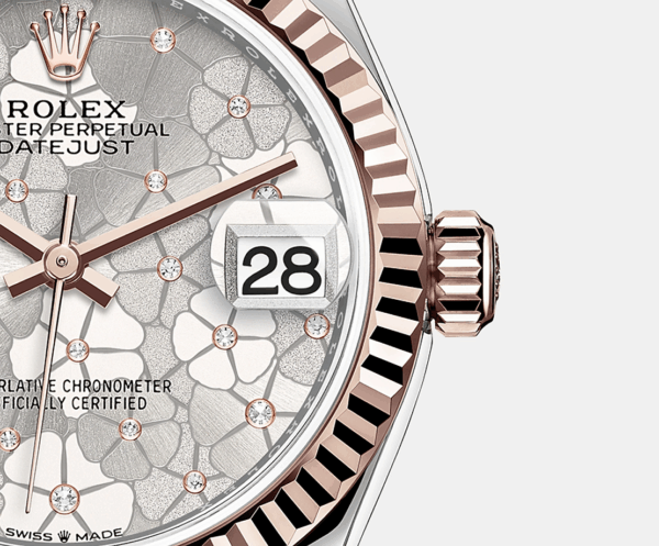 Rolex Datejust 31mm, Oystersteel and 18k Everose Gold and Diamonds, Ref# 278271-0032 - Image 5