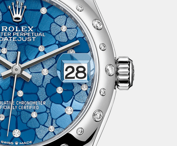 Rolex Datejust 31mm, Oystersteel and 18k White Gold with Diamonds, Ref# 278344rbr-0038 - Image 5