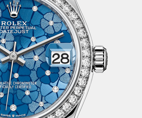 Rolex Datejust 31mm, Oystersteel and 18k White Gold with Diamonds, Ref# 278384rbr-0040 - Image 6