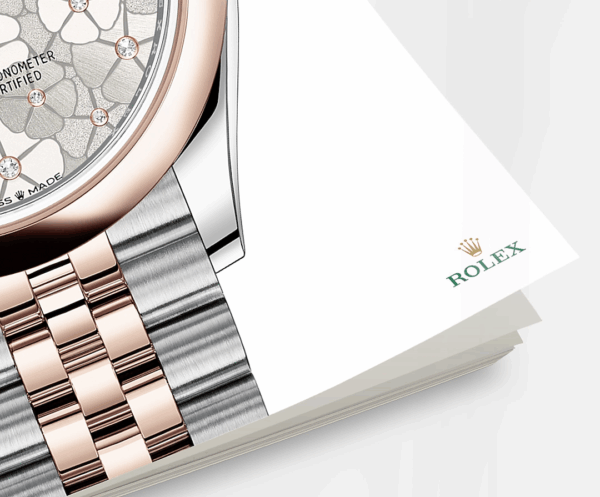 Rolex Datejust 31mm, Oystersteel and 18k Everose Gold and Diamonds, Ref# 278241-0032 - Image 5