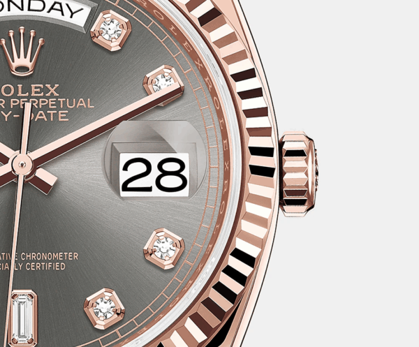 Rolex Day-Date, 36mm, 18k Everose Gold, Ref# 128235-0051 - Image 5